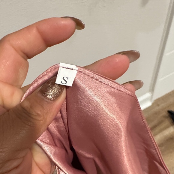 Glamorous One Shoulder Sequin Dress in Brown - Picture 7 of 7